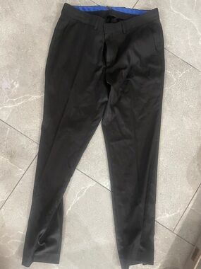 Kenneth Cole Reaction | Men’s Black Techni-Cole Slim Fit Pants